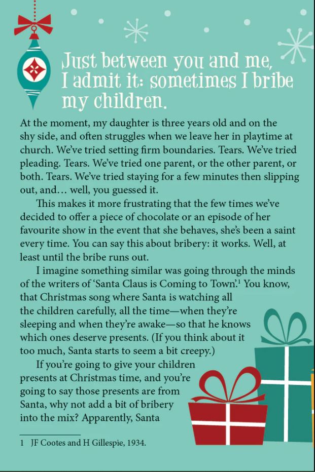 Naughty or Nice tract (Santa) (Tract)