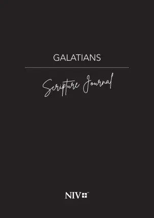 Galatians NIV Scripture Journal