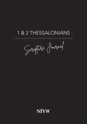 1–2 Thessalonians NIV Scripture Journal