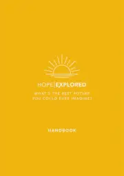 Hope Explored Participant's Handbook