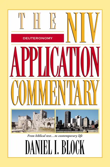 NIV Application Commentary: Deuteronomy