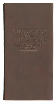 Chequebook of The Bank of Faith - Burgundy
