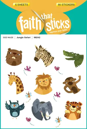 Jungle Safari Stickers