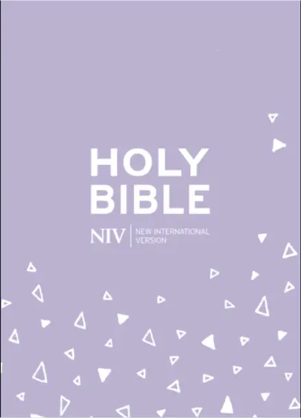 NIV Pocket Lilac Soft-tone Bible With Zip