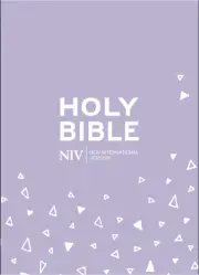 NIV Pocket Lilac Soft-tone Bible With Zip