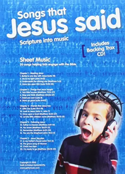 Songs that Jesus Said - Songbook