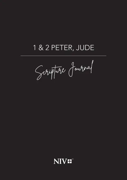 1–2 Peter & Jude NIV Scripture Journal