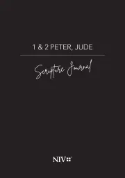 1 & 2 Peter, Jude NIV Scripture Journal