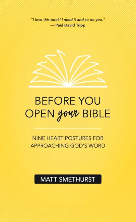 Before You Open Your Bible