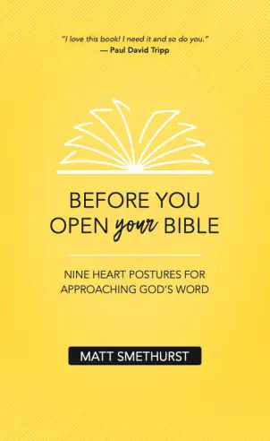 Before You Open Your Bible