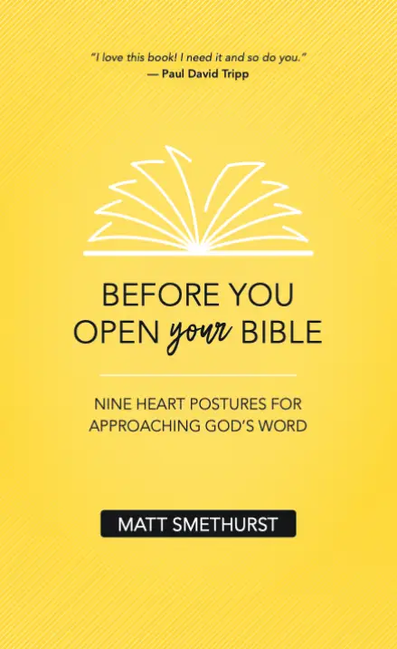 Before You Open Your Bible