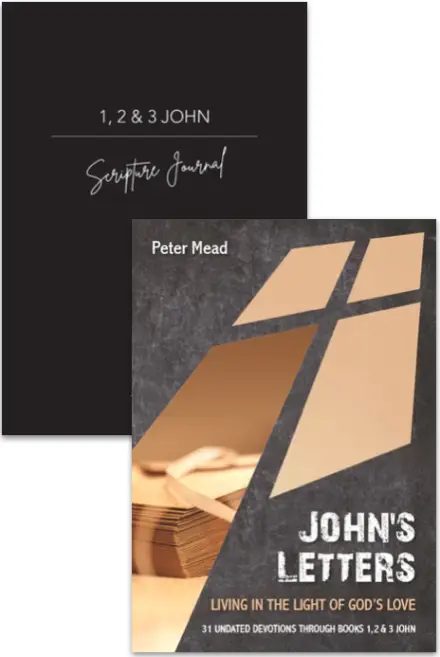 1-3 John Devotion & Journal 2 Pack