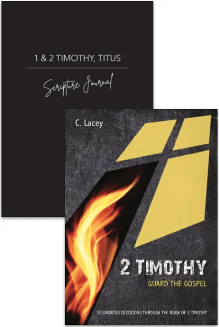 2 Timothy Devotion & Journal 2 Pack