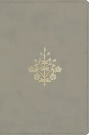 ESV Compact Bible (TruTone, Stone, Branch Design)
