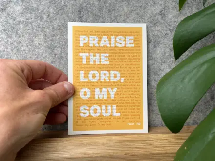 Psalm 103 Postcard 10 Pack