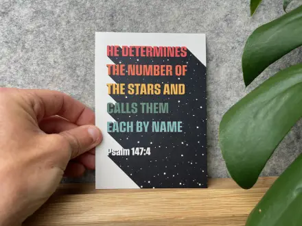 Psalm 147:4 Postcard 10 Pack