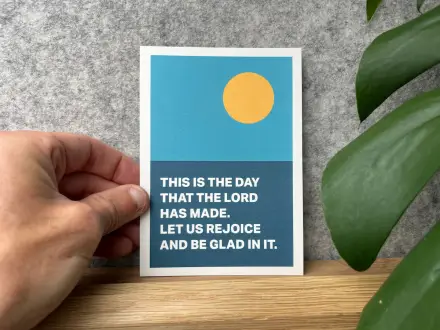 This is the Day (Psalm 118:24) Postcard 10 Pack