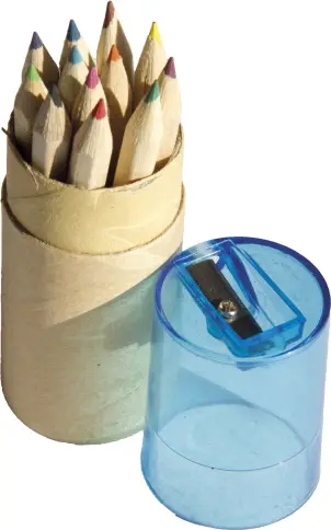 Pot of 12 Pencil Crayons