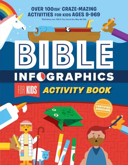 Bible Infographics for Kids Activity Book