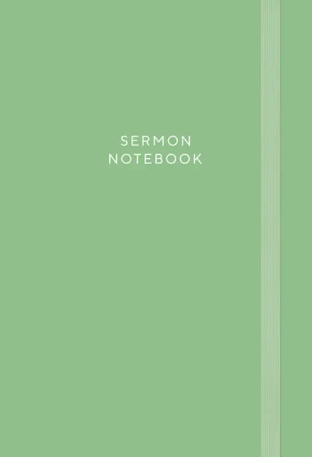 Sermon Notebook [Pistachio]