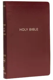NKJV Thinline Reference Bible, Burgundy, Red Letter Ed