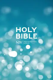 NIV Popular Blue Pew Bible