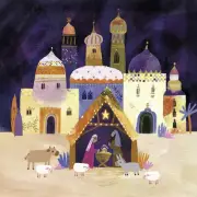 Nativity Christmas Cards (Pack of 10)