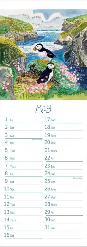 Slimline Calendar 2026