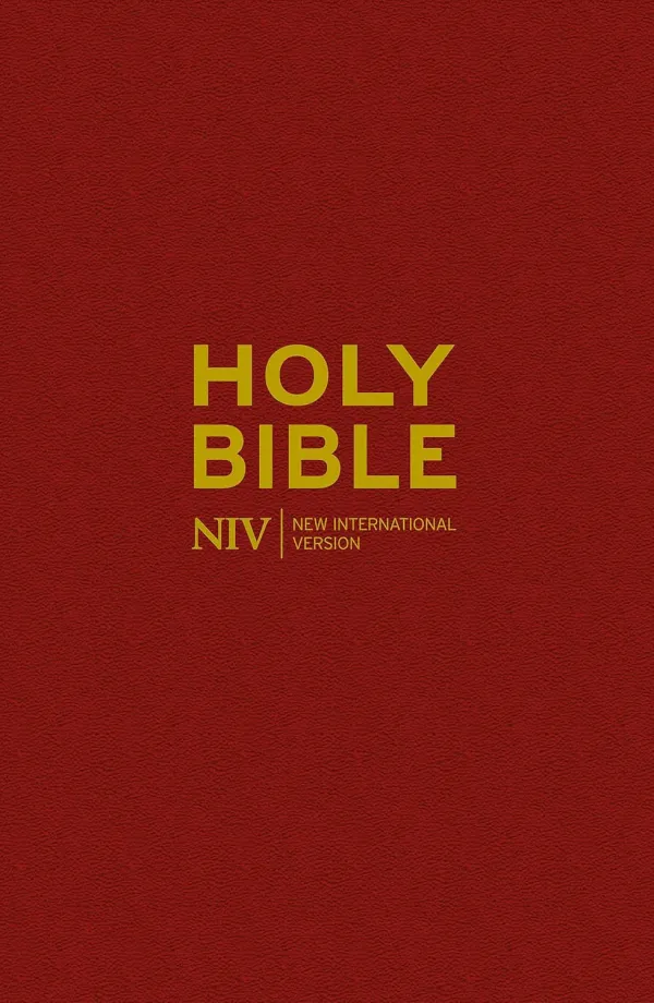 NIV Popular Burgundy Pew Bible