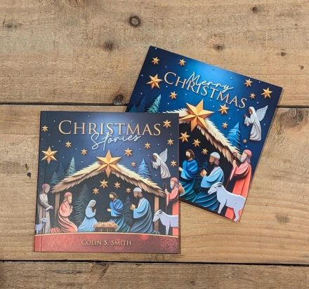 Christmas Stories Book with Christmas Card