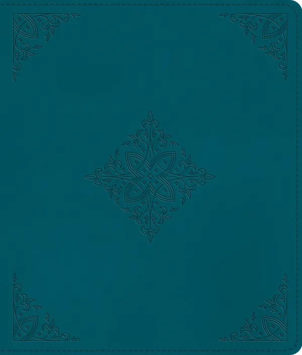 ESV Journaling Bible (TruTone, Deep Teal, Fleur-de-lis)