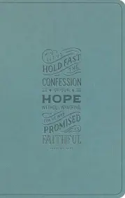 ESV Large Print Value Thinline Bible (TruTone, Paris Sky, Hebrews 10:23)