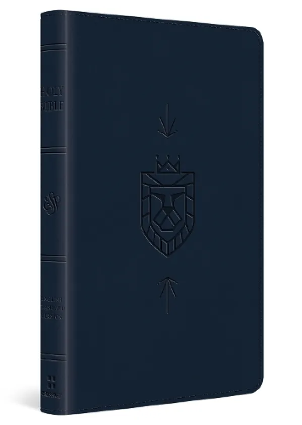 ESV Kid's Thinline Bible (TruTone, Navy, Lion of Judah)