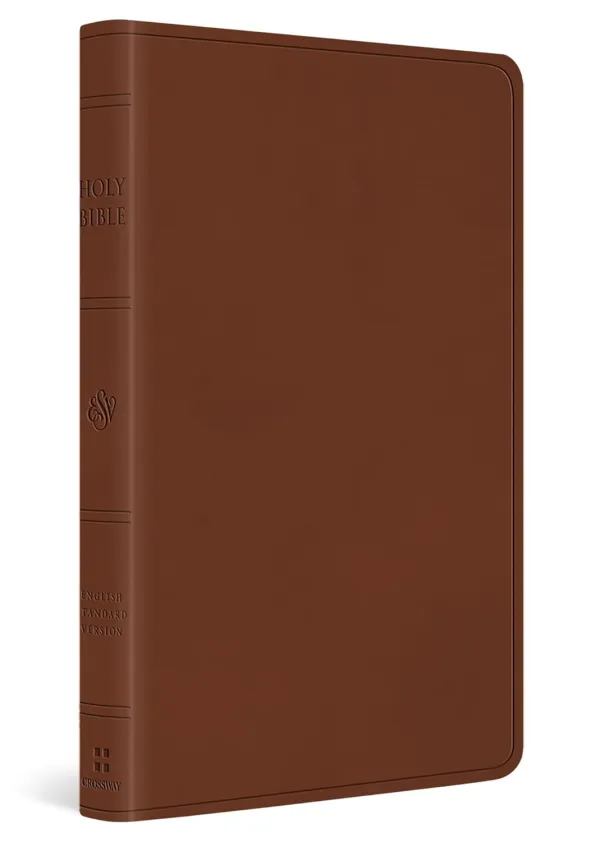 ESV Large Print Value Thinline Bible (TruTone, Camel)
