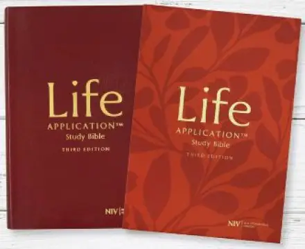 NIV Life Application Study Bible (Anglicised)