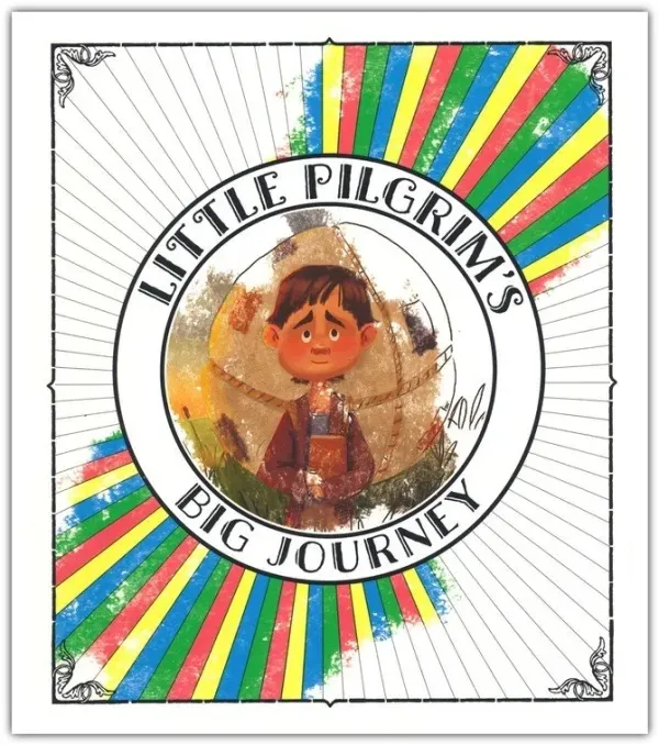 Little Pilgrim's Big Journey, Part I Coloring Book
