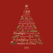 Isaiah 9v6 Christmas Cards (Pack of 10)