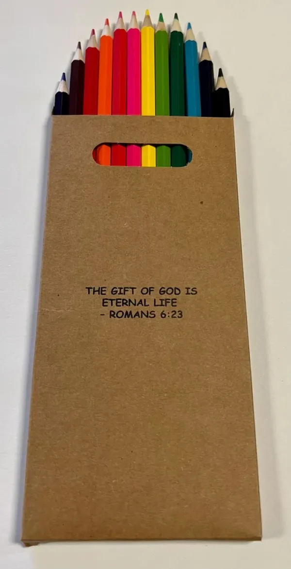 12 Long Colouring Pencils