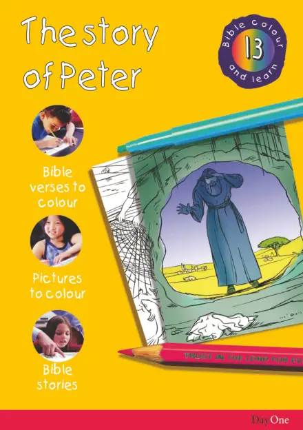 Bible Colour and learn: 13 Peter