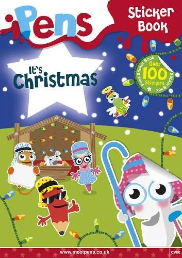 Pens Sticker Book - It's Christmas
