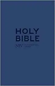 NIV Tiny Navy Soft-tone Bible with Zip