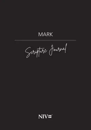 Mark NIV Scripture Journal