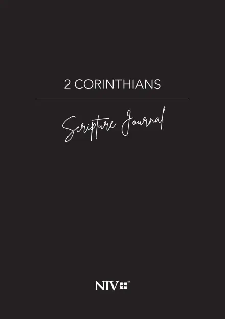 2 Corinthians NIV Scripture Journal