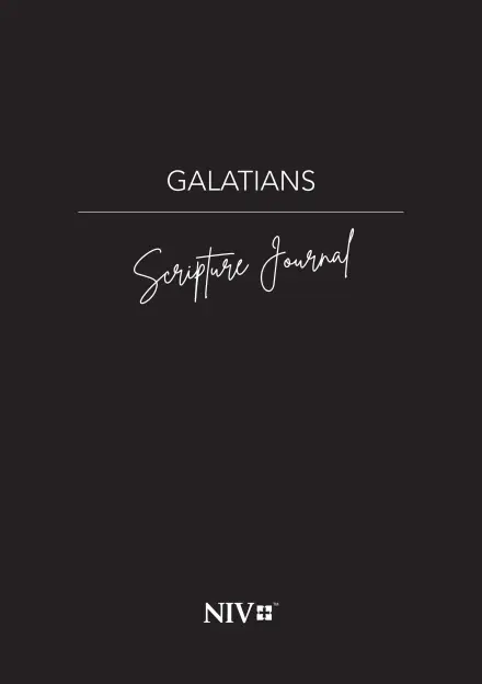 Galatians NIV Scripture Journal