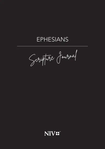 Ephesians NIV Scripture Journal