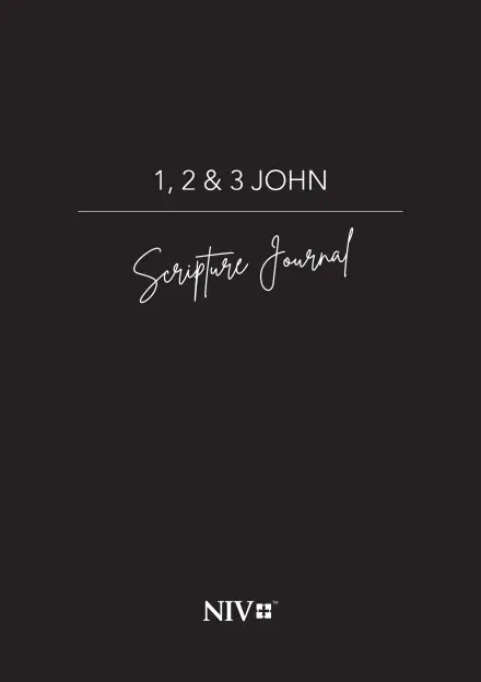 1–3 John NIV Scripture Journal