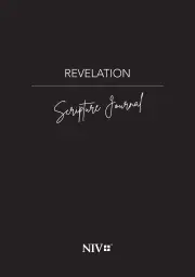 Revelation NIV Scripture Journal