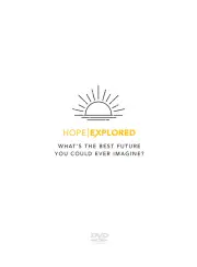 Hope Explored DVD
