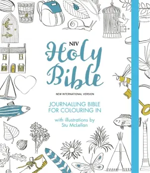 NIV Journalling Bible for Colouring In